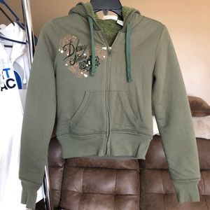 DKNY Jeans zip up hoodie